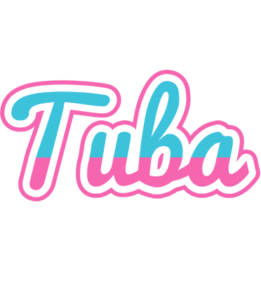 Tuba woman logo
