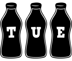 Tue bottle logo