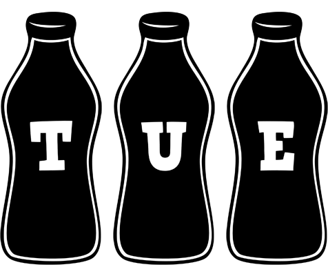 Tue bottle logo