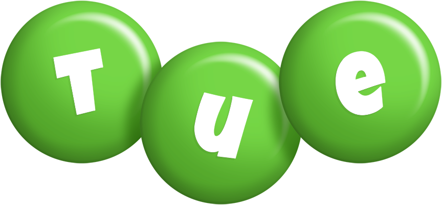 Tue candy-green logo