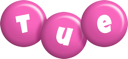 Tue candy-pink logo