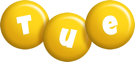 Tue candy-yellow logo