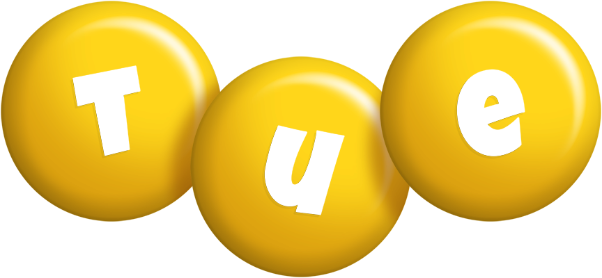 Tue candy-yellow logo