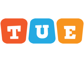 Tue comics logo