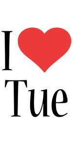 Tue i-love logo