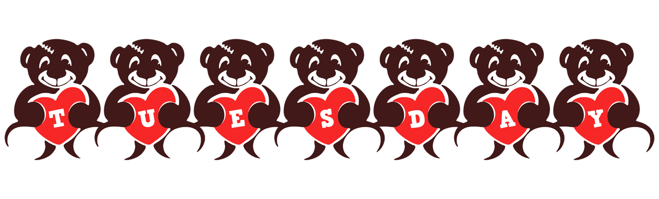 Tuesday bear logo