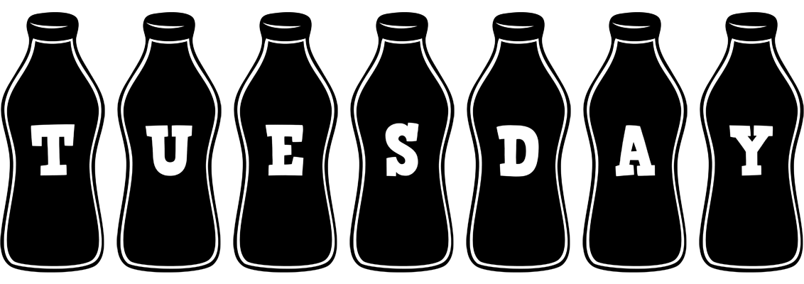 Tuesday bottle logo