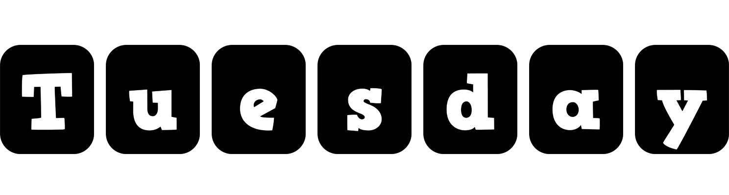 Tuesday box logo