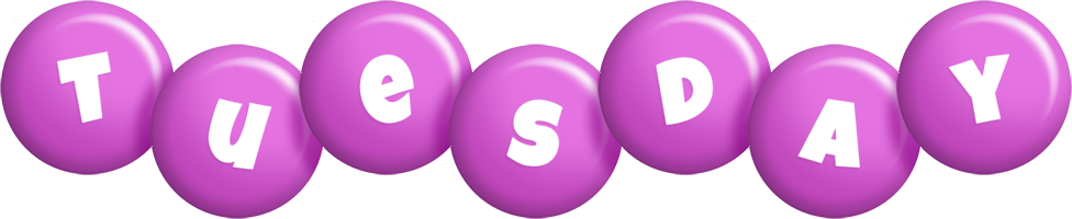 Tuesday candy-purple logo