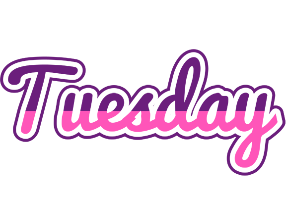 Tuesday cheerful logo