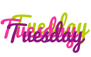 Tuesday flowers logo