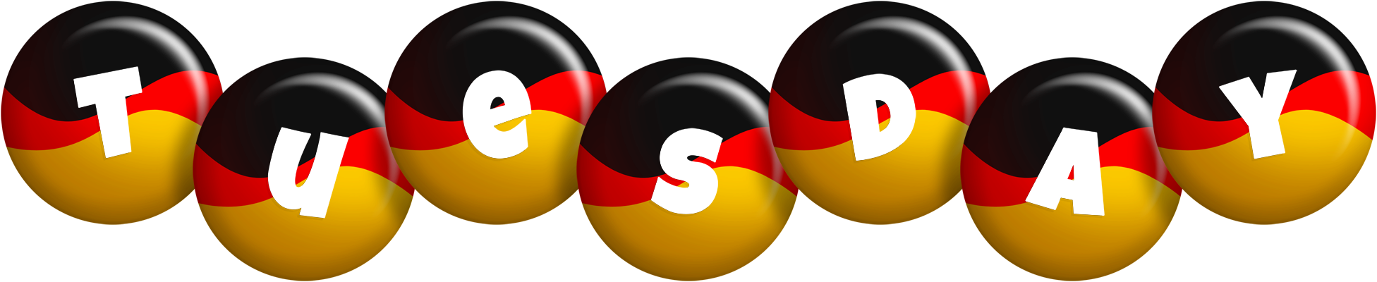Tuesday german logo