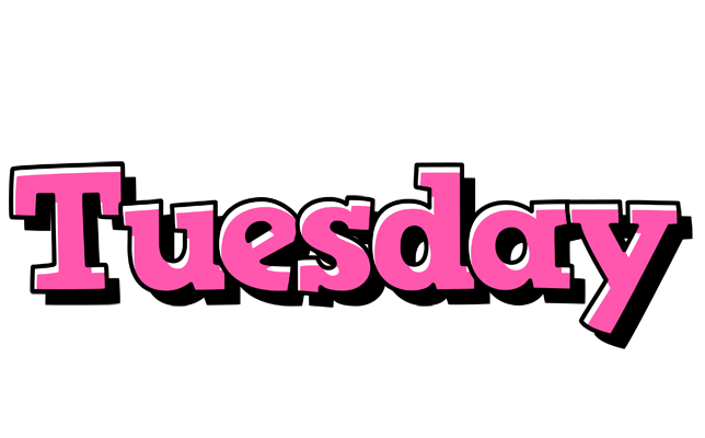 Tuesday girlish logo