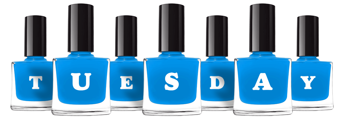 Tuesday glossy logo