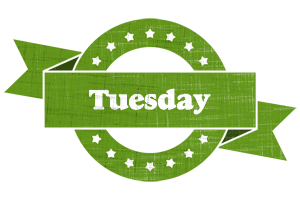 Tuesday natural logo