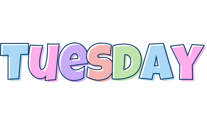 Tuesday pastel logo