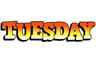 Tuesday sunset logo