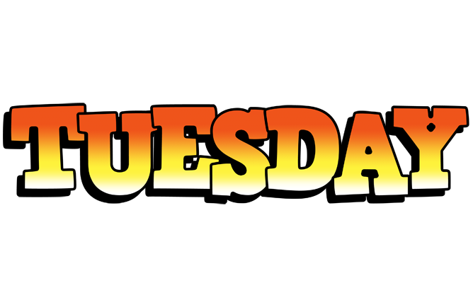 Tuesday sunset logo