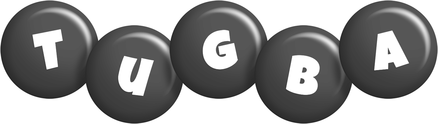 Tugba candy-black logo