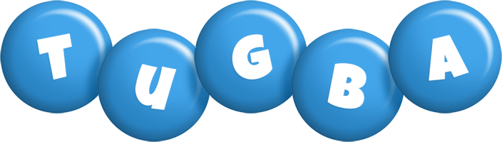Tugba candy-blue logo