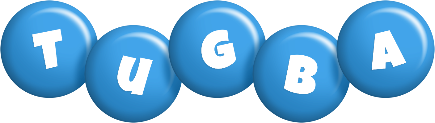 Tugba candy-blue logo