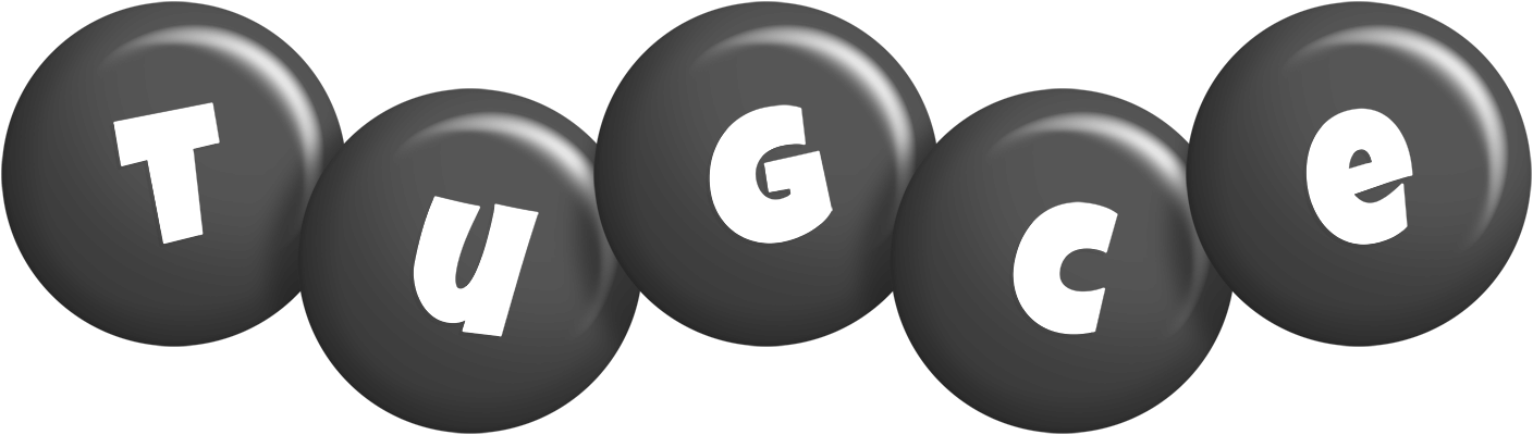 Tugce candy-black logo