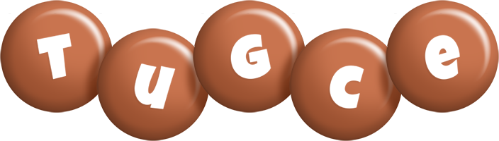 Tugce candy-brown logo