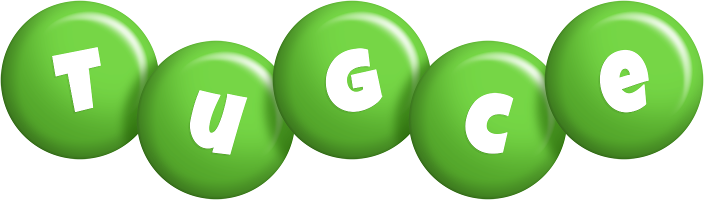 Tugce candy-green logo