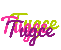 Tugce flowers logo