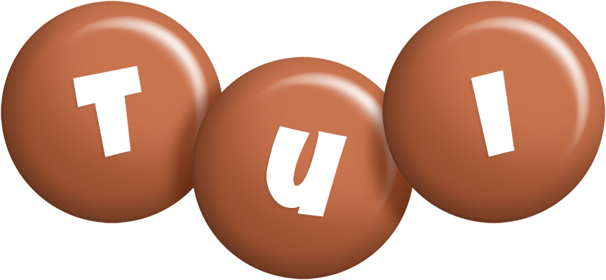 Tui candy-brown logo