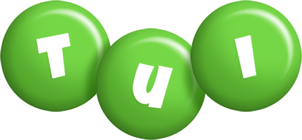 Tui candy-green logo