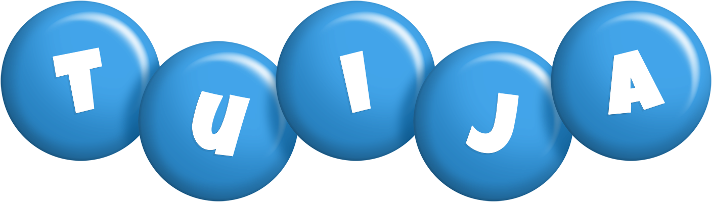 Tuija candy-blue logo