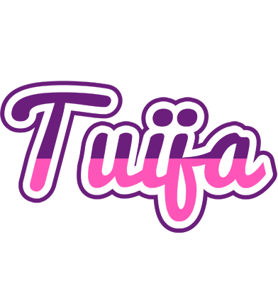 Tuija cheerful logo