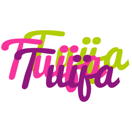 Tuija flowers logo