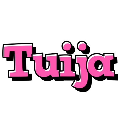 Tuija girlish logo
