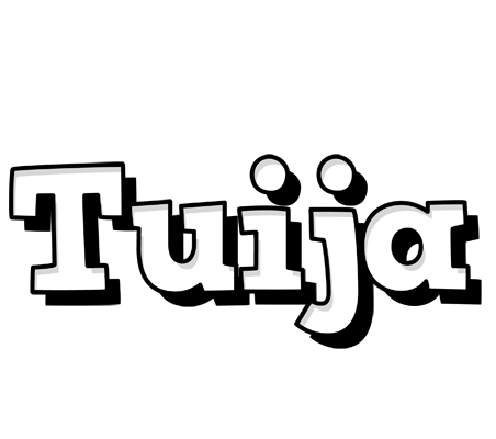Tuija snowing logo