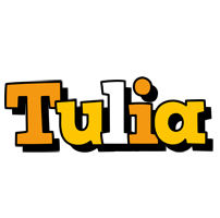 Tulia cartoon logo