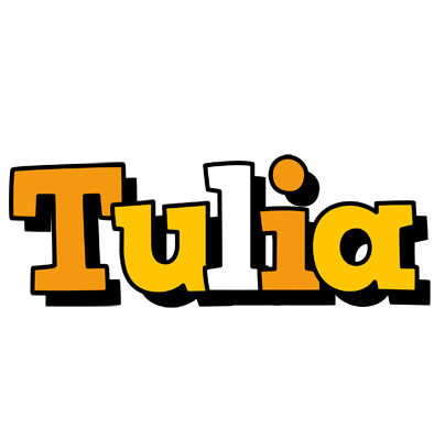 Tulia cartoon logo