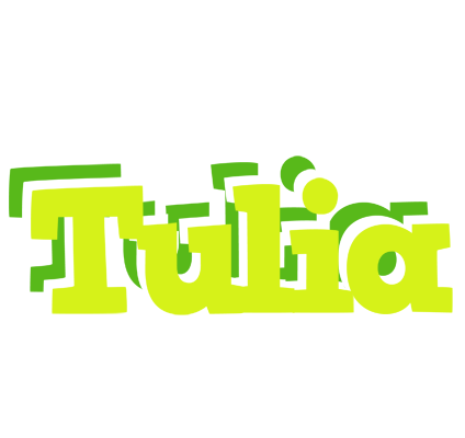 Tulia citrus logo