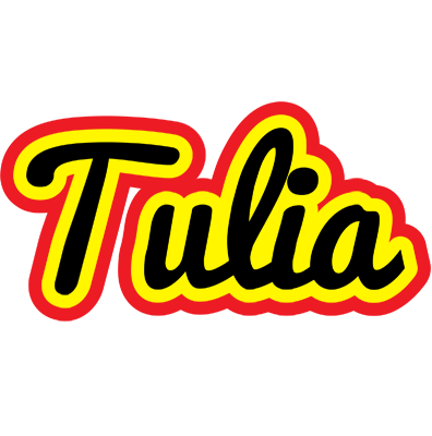 Tulia flaming logo