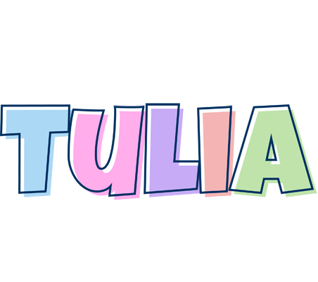 Tulia pastel logo