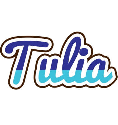 Tulia raining logo