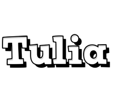 Tulia snowing logo