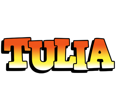 Tulia sunset logo