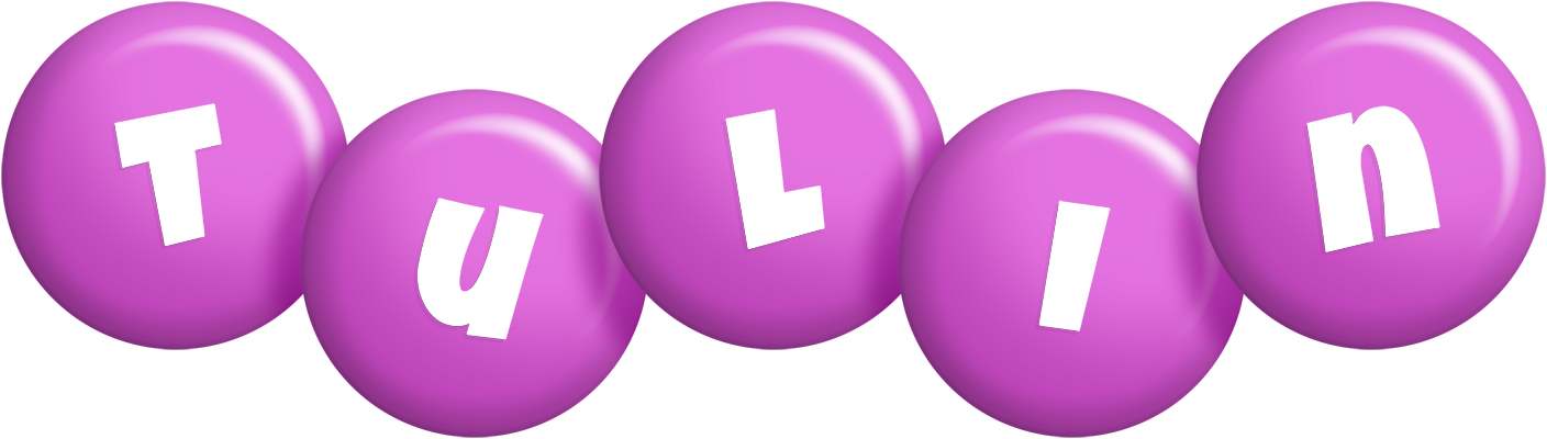 Tulin candy-purple logo
