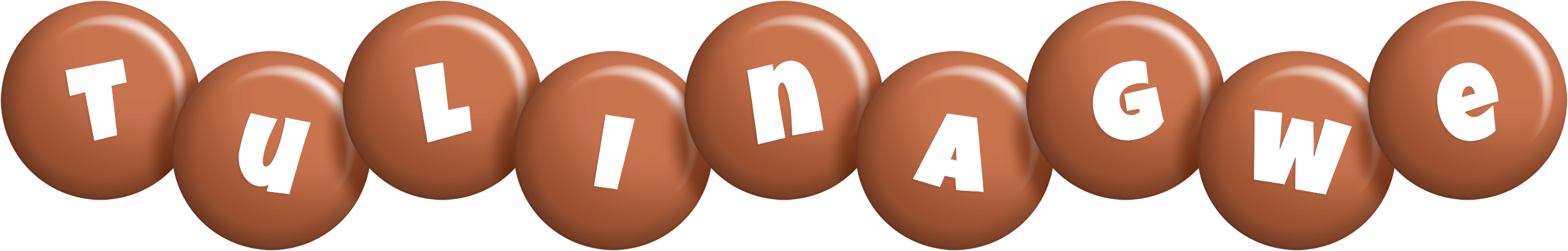 Tulinagwe candy-brown logo