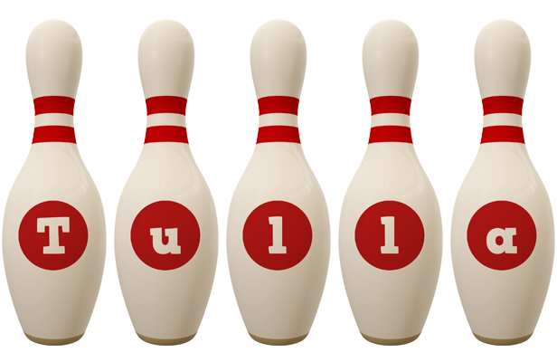 Tulla bowling-pin logo