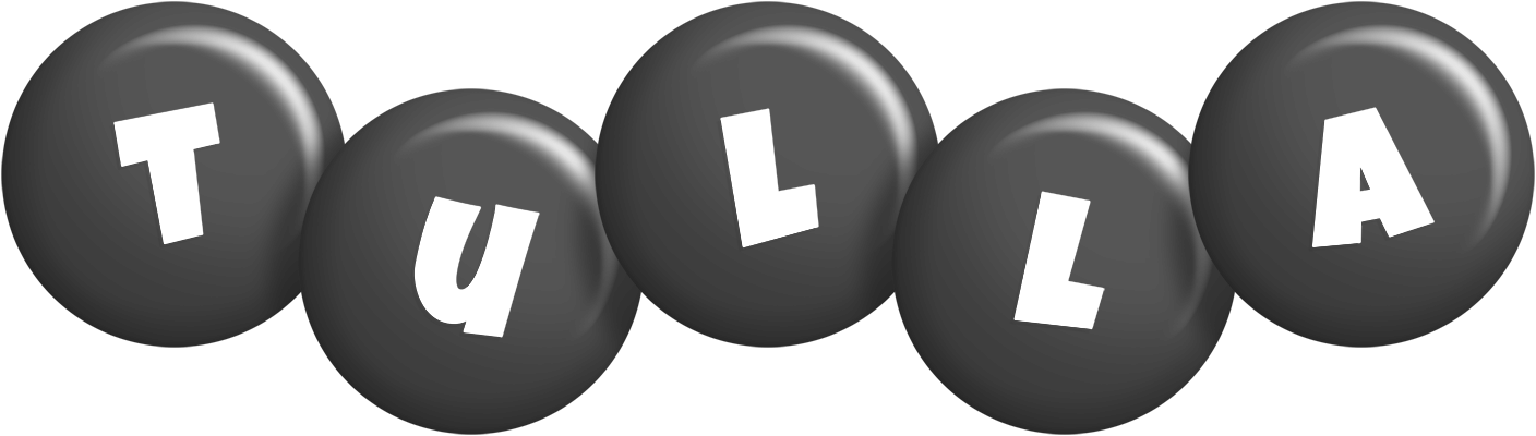 Tulla candy-black logo