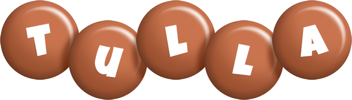 Tulla candy-brown logo