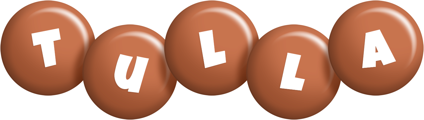 Tulla candy-brown logo